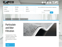 Tablet Screenshot of gaf-co.com